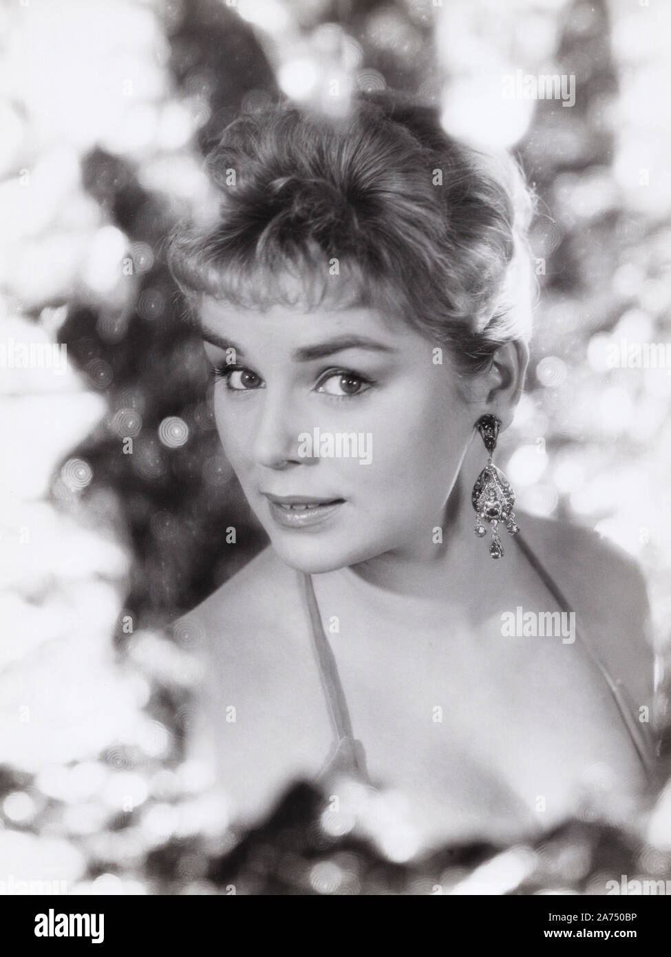 Susanne Cramer, deutsche Schauspielerin 1950er Jahre, Deutschland. L'actrice allemande Susanne Cramer, l'Allemagne des années 1950. Banque D'Images