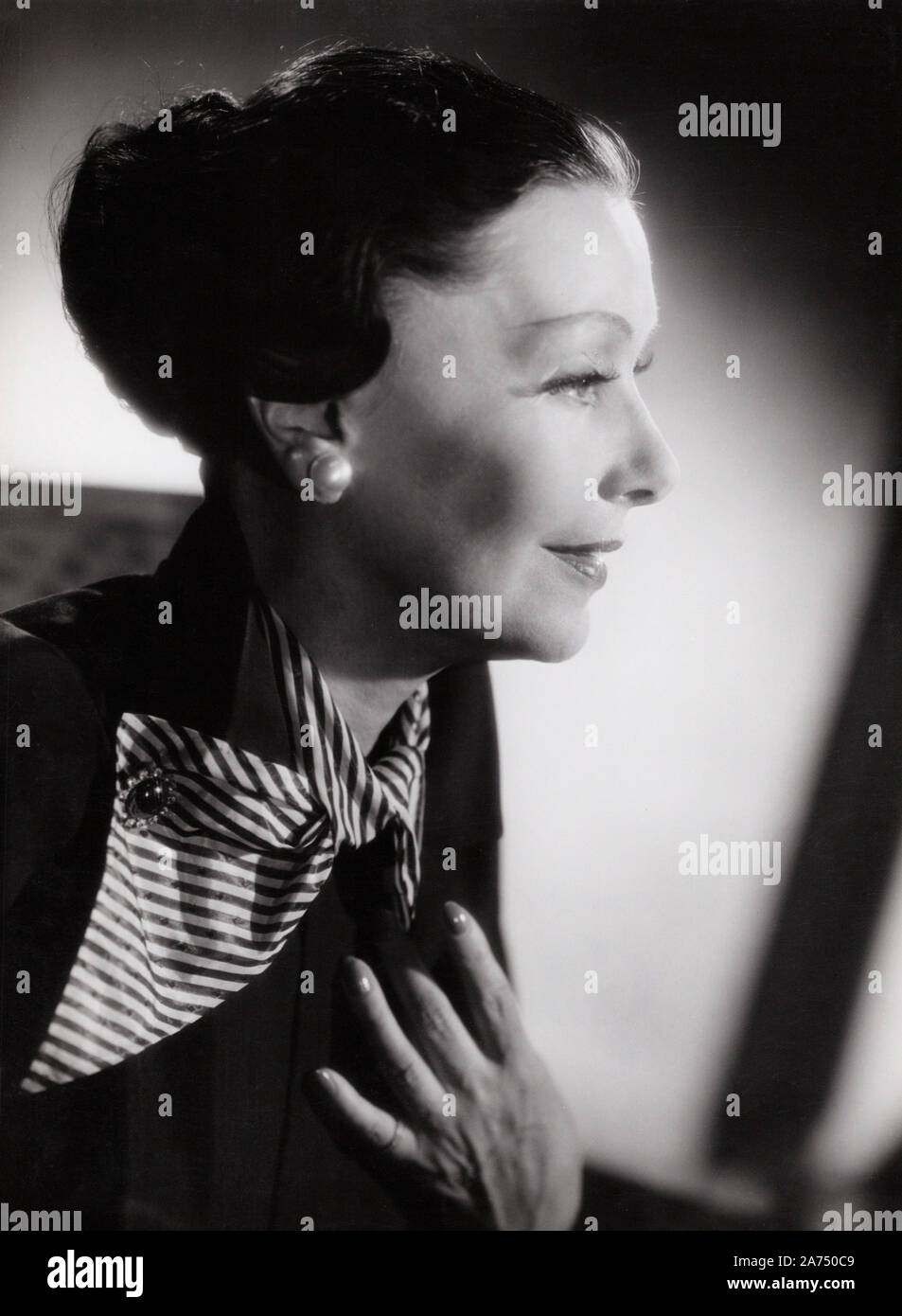 Lil Dagover, Deutsche Theater- und Deutschland, Filmschauspielerin 1950er Jahre. Théâtre Allemand et Lil Dagover actrice de cinéma, de l'Allemagne des années 1950. Banque D'Images