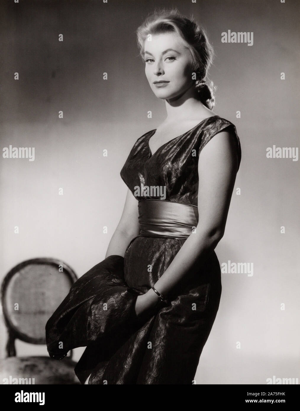 Marianne Hold, deutsche Schauspielerin 1950er Jahre, Deutschland. L'actrice allemande Marianne Hold, l'Allemagne des années 1950. Banque D'Images