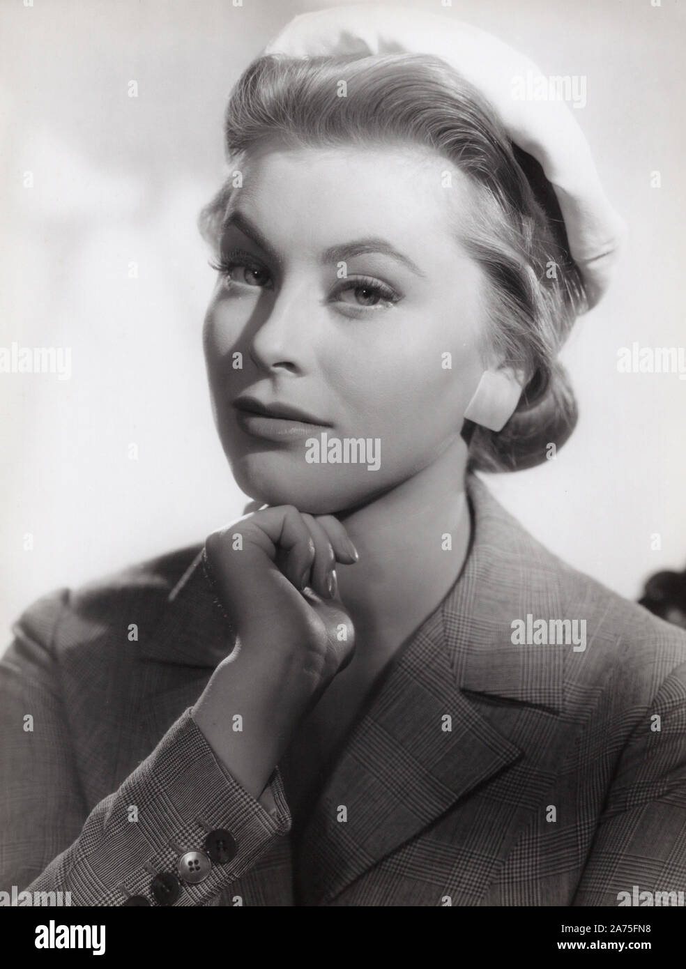 Marianne Hold, deutsche Schauspielerin 1950er Jahre, Deutschland. L'actrice allemande Marianne Hold, l'Allemagne des années 1950. Banque D'Images