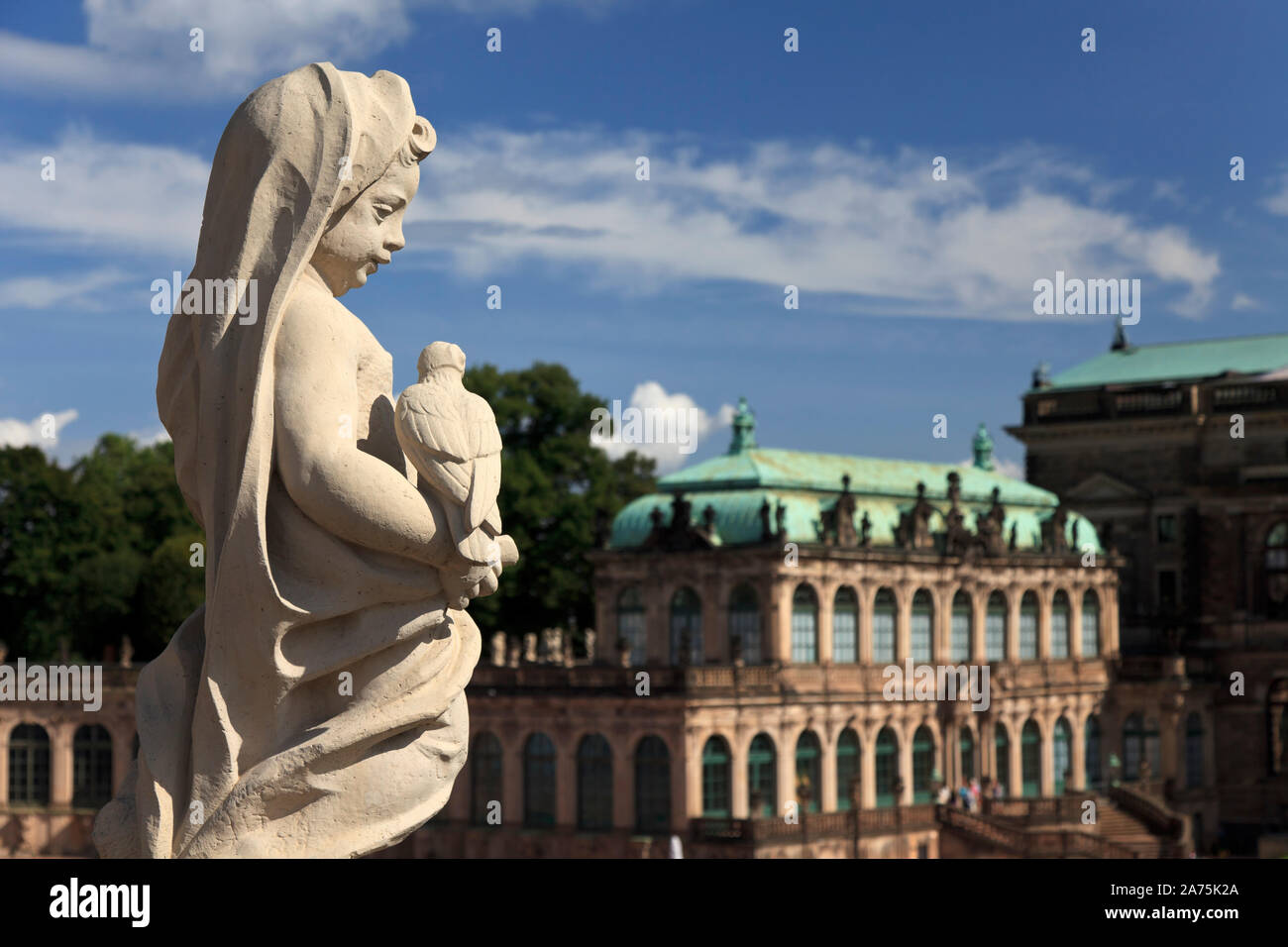 Allemagne, Saxe, Dresde, Forteresse Zwinger Banque D'Images