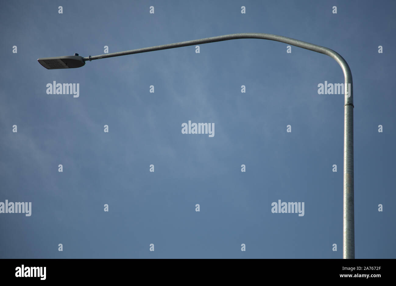 Streetlight sur Interstate 15 Banque D'Images