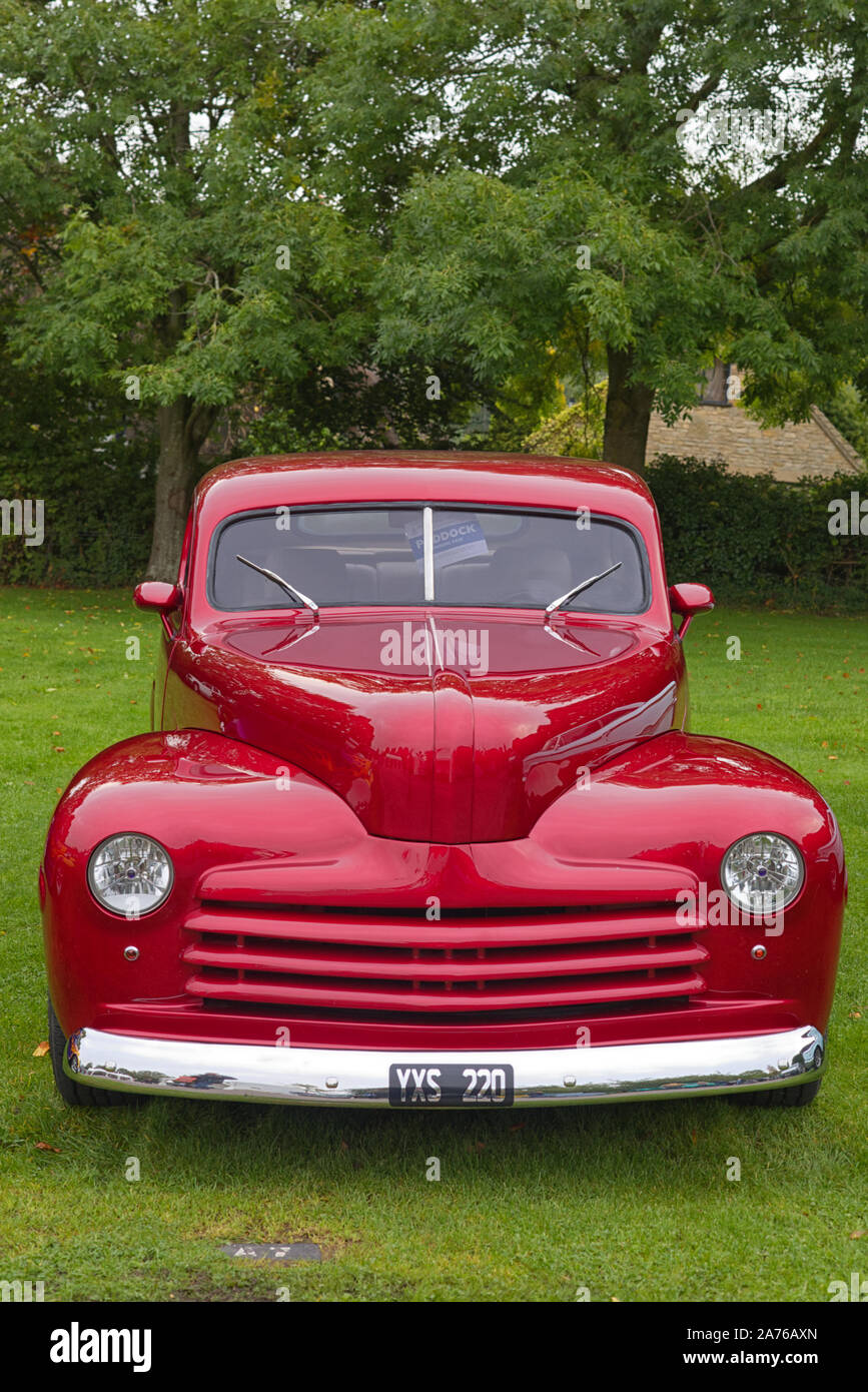 1946 Ford Club Coupe Street Rod Banque D'Images