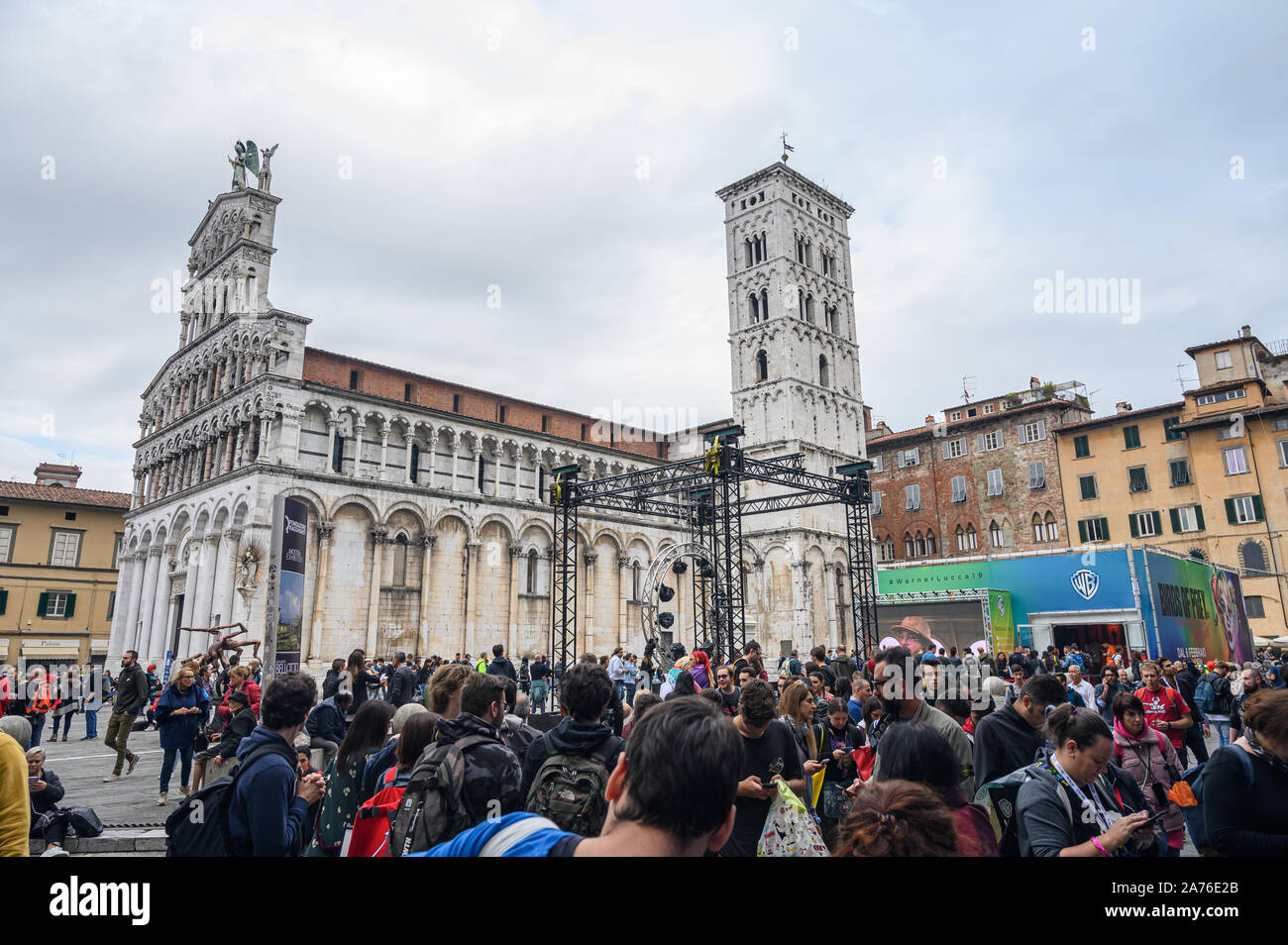 LUCCA, ITALIE. 30 OCTOBRE , 2019. Inauguration de l'Lucca Comics AND GAMES 2019 cas Lucca Comics AND GAMES 2019. Stefano Dalle Luche / Alamy Live News. Banque D'Images