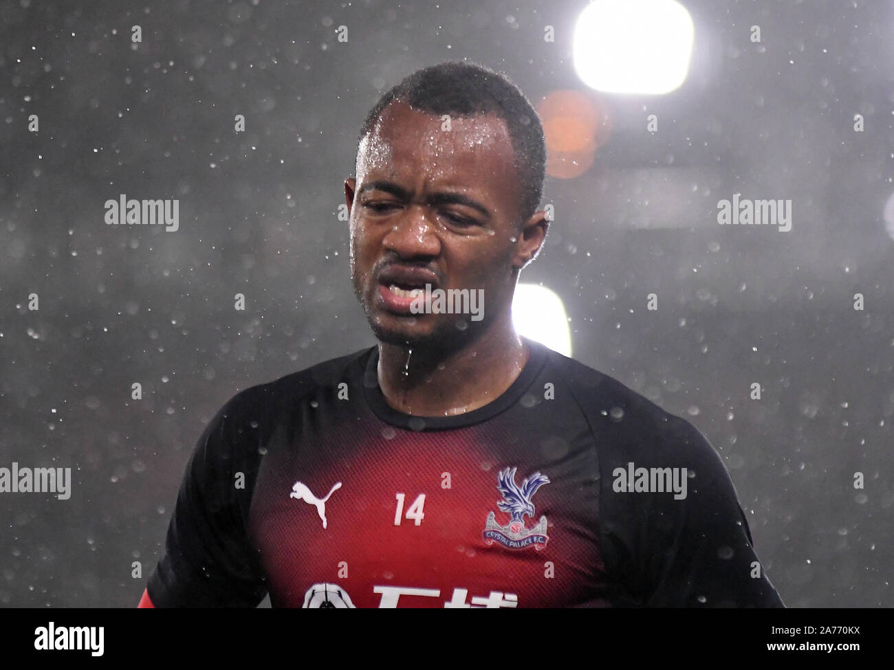 Londres, ANGLETERRE - 10 NOVEMBRE 2018 : Jordan Ayew de Palace en photo avant la Premier League 2018/19 match entre Crystal Palace et Tottenham Hotspur à Selhurst Park. Banque D'Images
