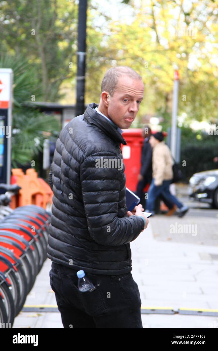 Nick Boles MP 30 indépendant Octobre 2019. EX-député conservateur. Banque D'Images