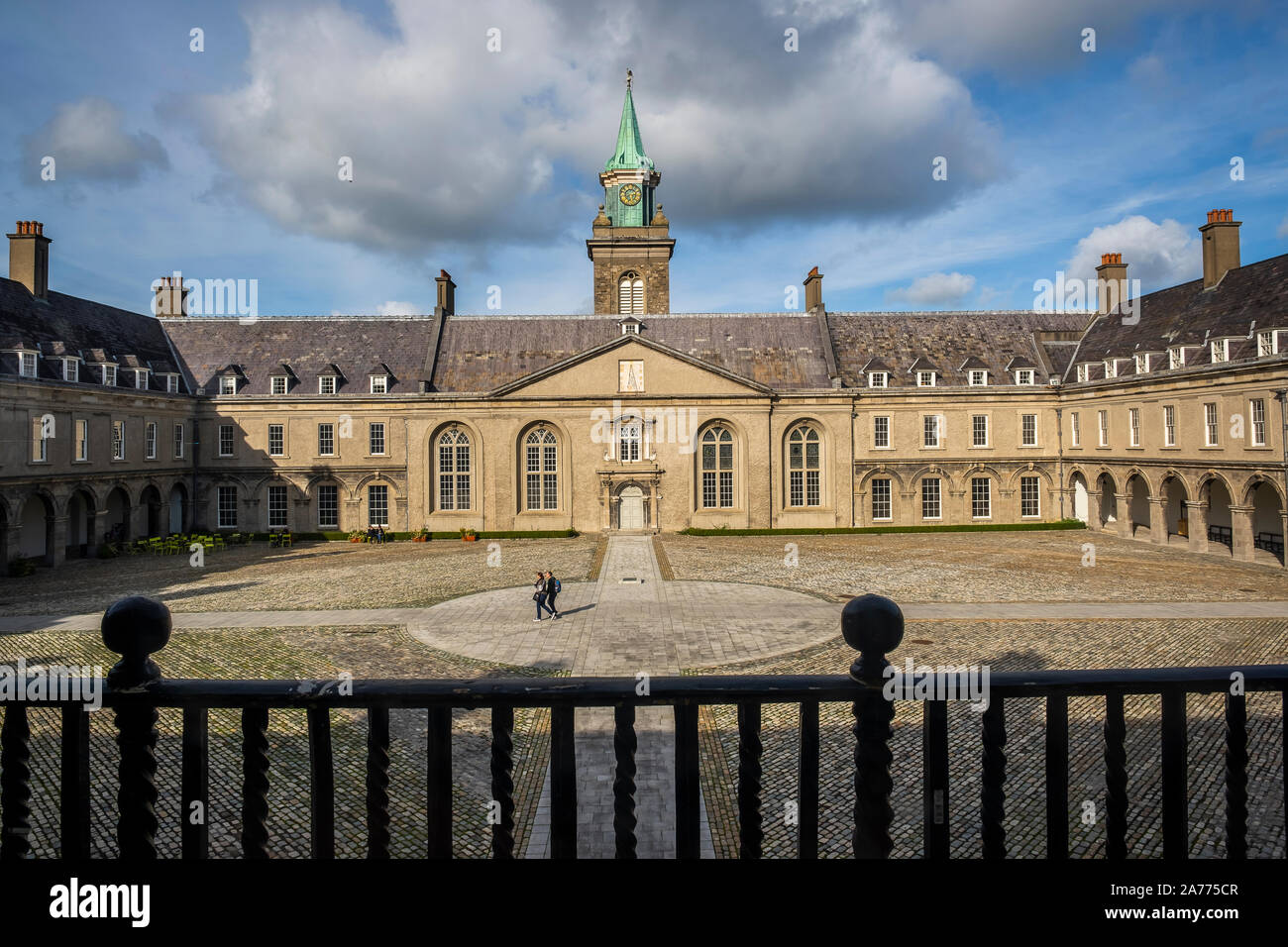 L'IMMA, le Musée irlandais d'Art Moderne, est situé dans le Royal Hospital Kilmainham, Dublin, Irlande Banque D'Images