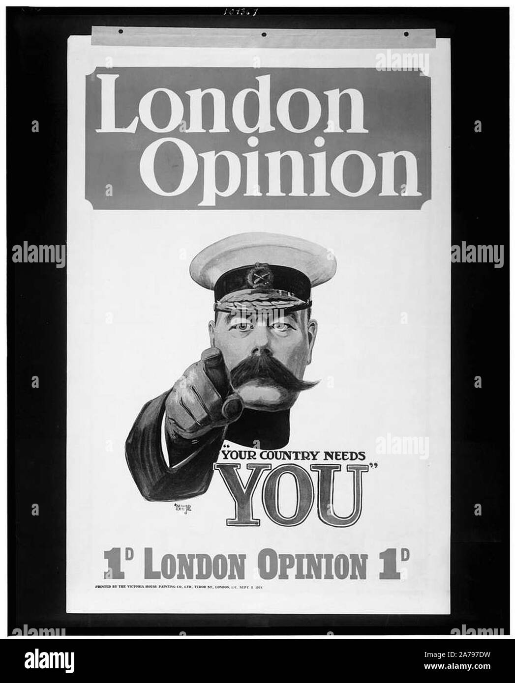 Affiche de recrutement de l'armée vintage Affiches de propagande ou pour la PREMIÈRE GUERRE MONDIALE Banque D'Images