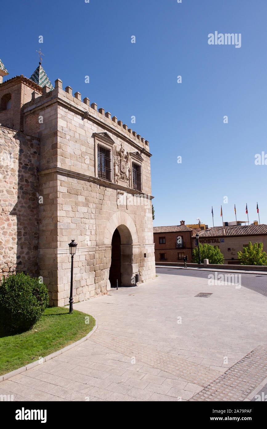 Puerta de Alfonso VI à Tolède, Espagne Banque D'Images