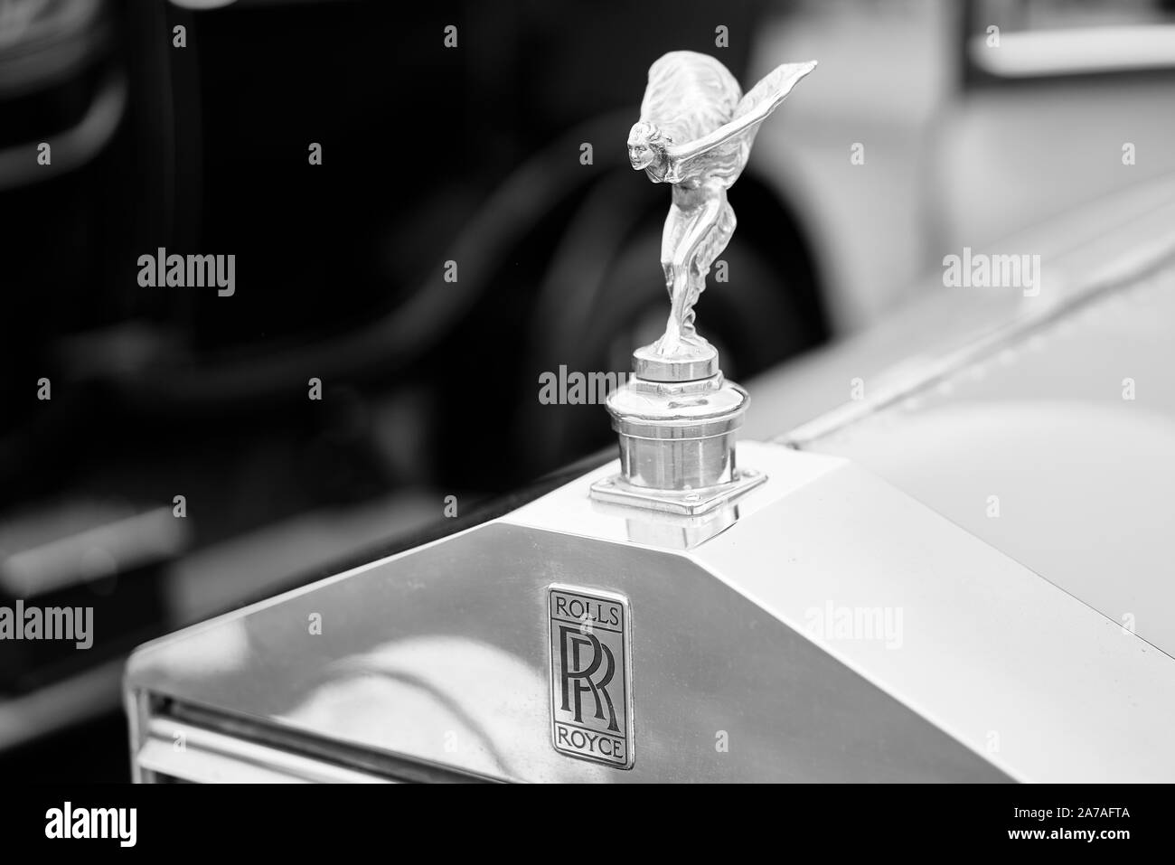 Rolls Royce Spirit of Ecstasy car automobile radiateur Grill Banque D'Images