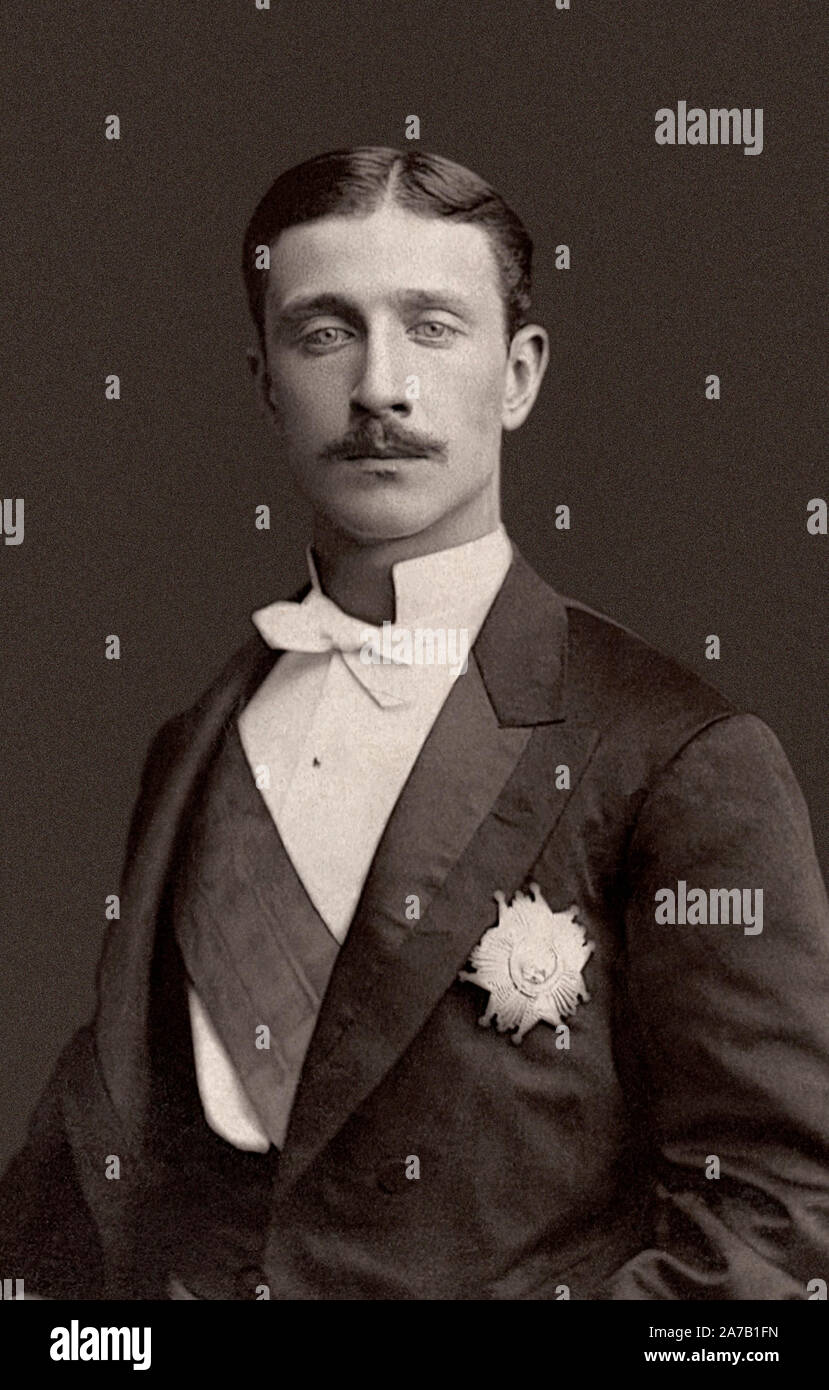 Louis-napoléon Bonaparte (1856-1879), Prince Impérial, unique enfant de Napoléon III de France et son impératrice Eugénie. Circa 1878 Banque D'Images