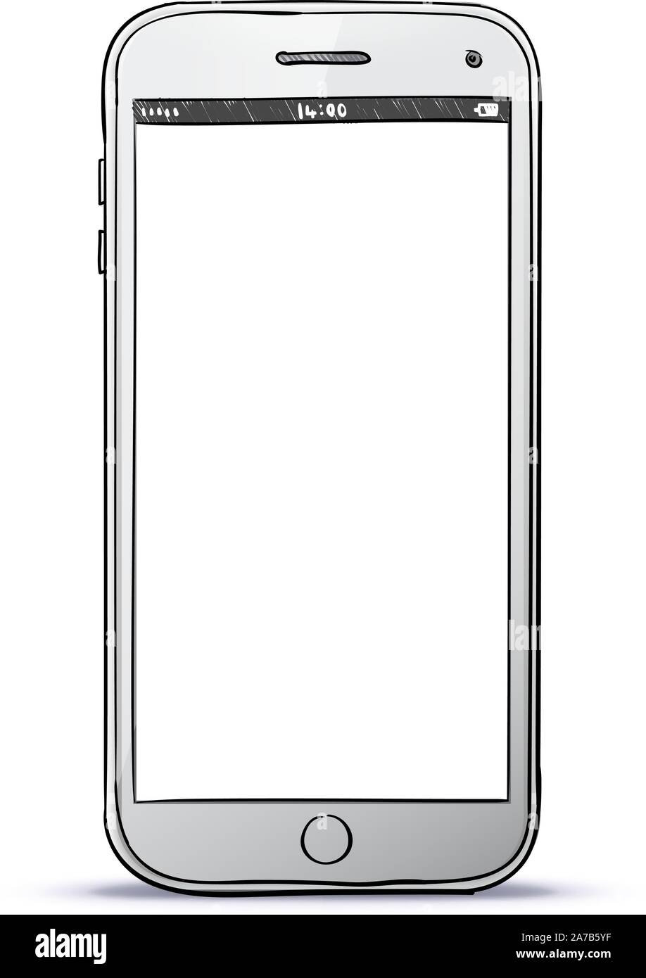 Vue De Face D'Apple De Maquette Argentée De L'iPhone X Avec L'écran De  Papier Peint Et Arrière De L'iPhone 10 Derrière Lui Image stock éditorial -  Image du technologie, électronique: 110055979