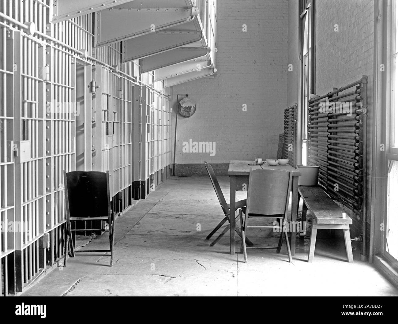 L'histoire de Washington D.C. - District de Columbia Prison ca. 1919 Banque D'Images