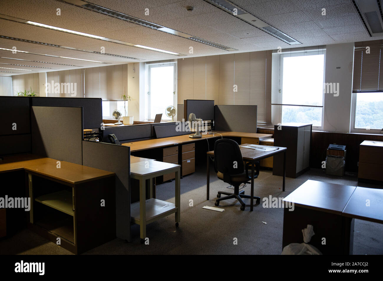 Les près de bureaux vides à voitures géant Ford UK Warley siège à Brentwood, Essex, où les fabricants de voitures ont été fondées depuis plus de 50 ans. Banque D'Images