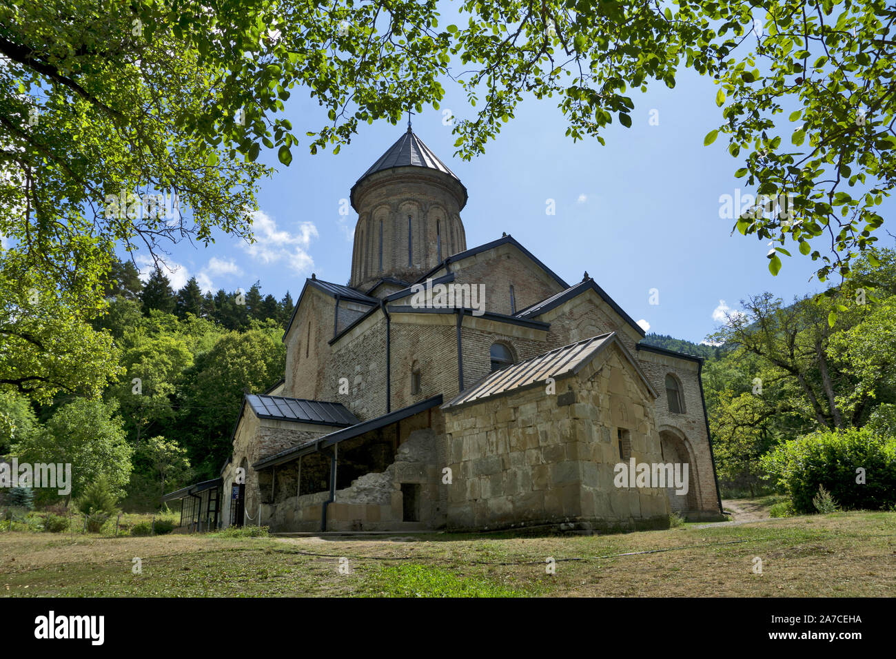 Géorgie : Kintsvisi Qinzwissi Kinzwissi (monastère), Banque D'Images