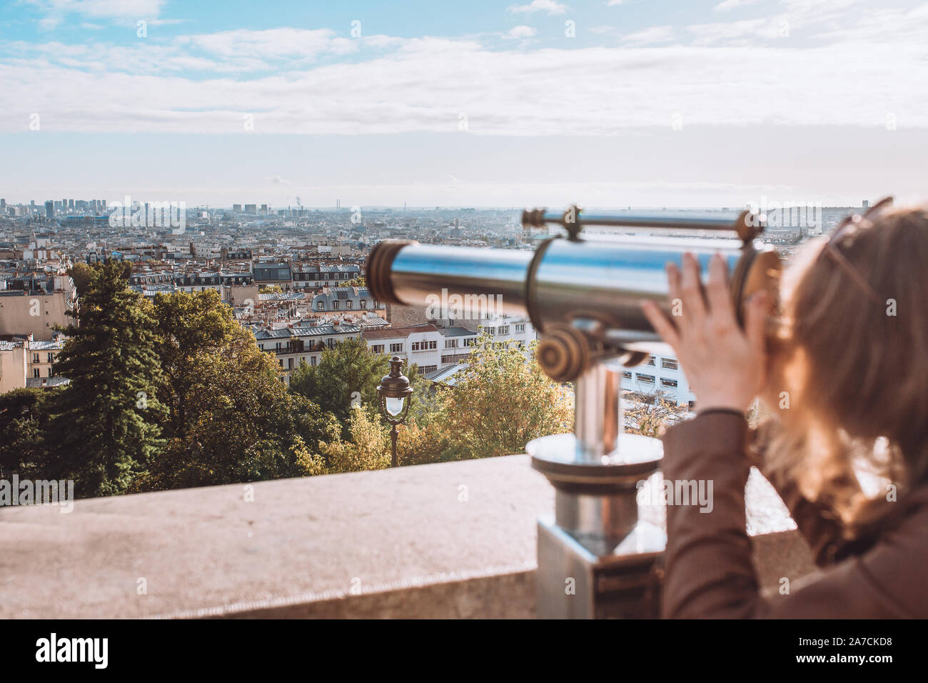 Voyages et tourisme dans les villes européennes - visite touristique avec vue sur la ville Banque D'Images