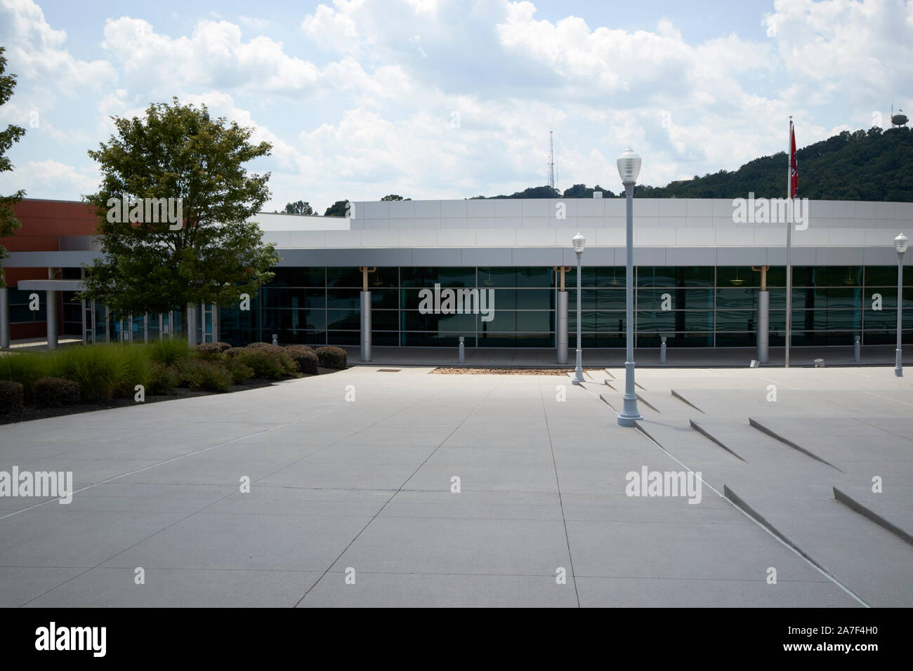 La sécurité nationale y-12 centre visiteurs complexe Oak Ridge Tennessee USA Banque D'Images