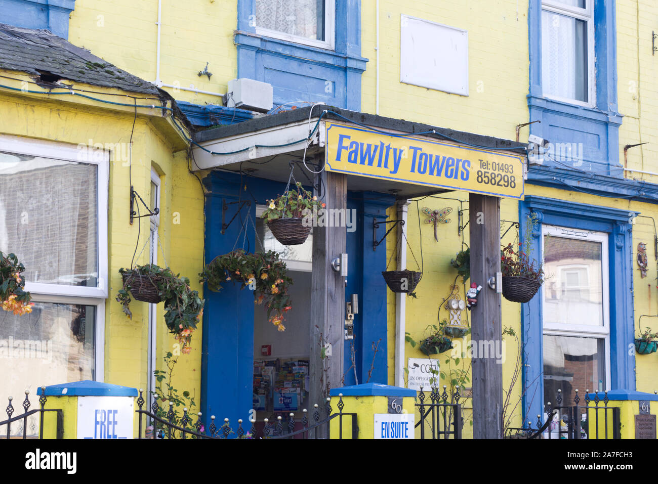 Fawlty Towers Hotel à Great Yarmouth Banque D'Images