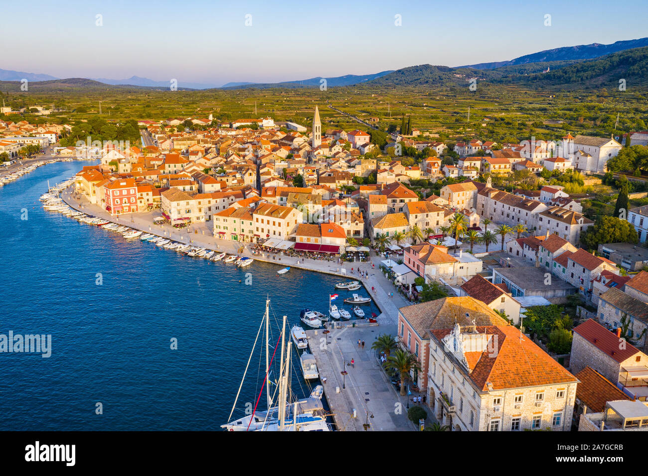 Stari grad, Hvar Banque D'Images