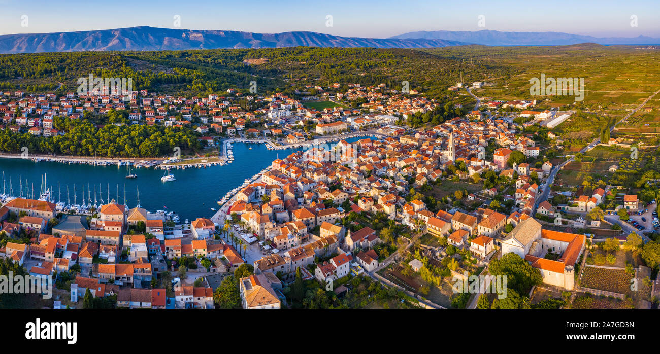 Stari grad, Hvar Banque D'Images