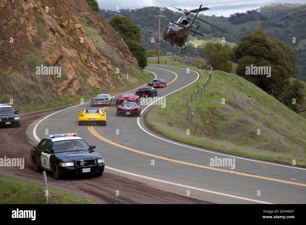 Besoin de vitesse (2014), réalisé par SCOTT WAUGH. Credit : Dreamworks SKG / Album Banque D'Images