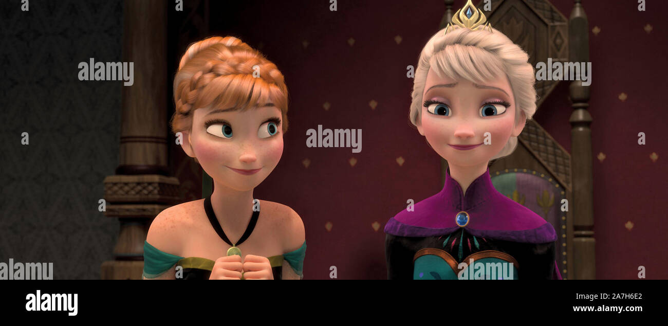 FROZEN (2013), réalisé par Chris BUCK et Jennifer Lee. Credit : WALT DISNEY ANIMATION STUDIOS / Album Banque D'Images