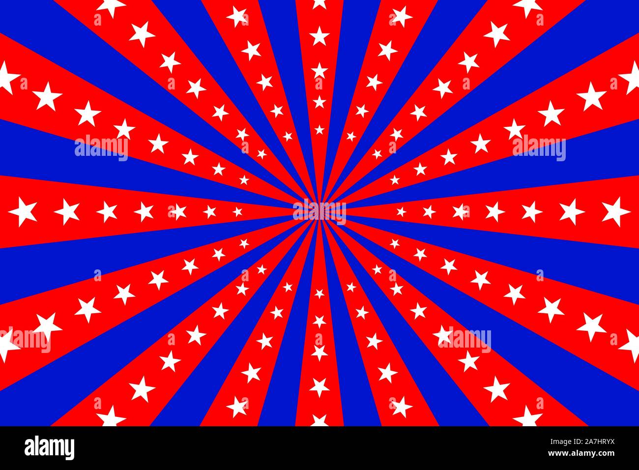 Circus vintage background vector, cirque rouge affiche rétro avec des étoiles, cartoon carnival, papier peint Motif bande dessinée starburst Illustration de Vecteur