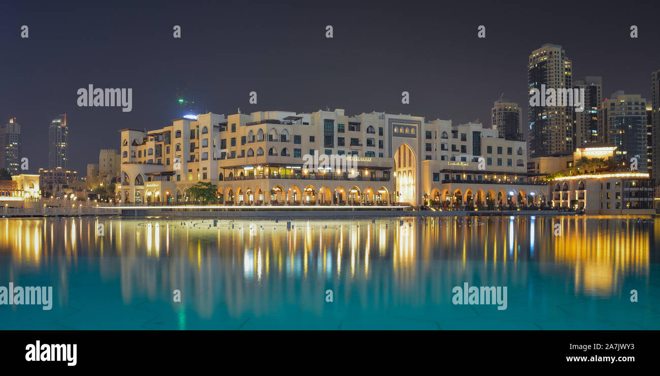 Vacances de luxe à Dubaï. Banque D'Images