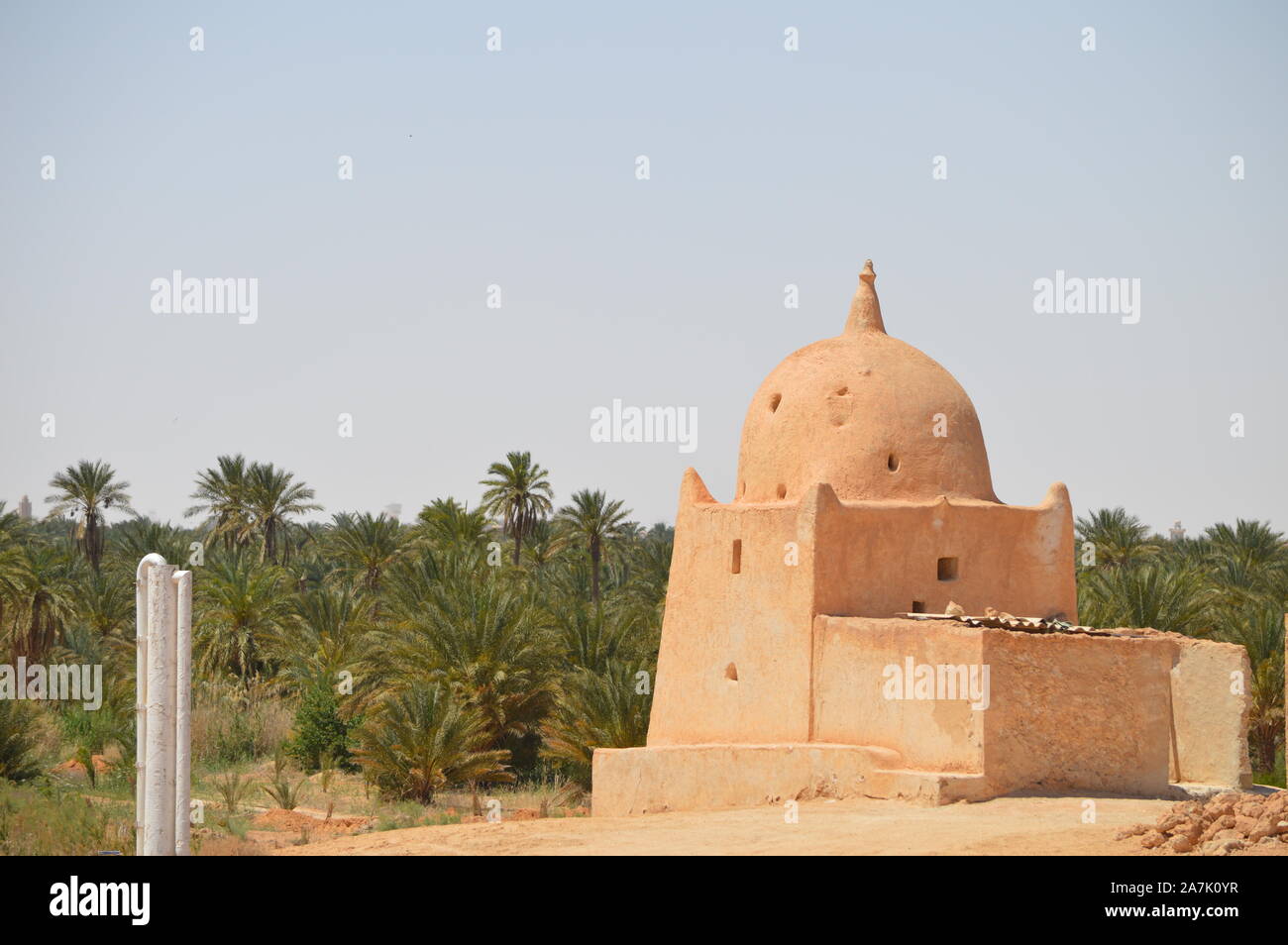 Sidi Mehdi tombe près de Touggourt Algérie Banque D'Images