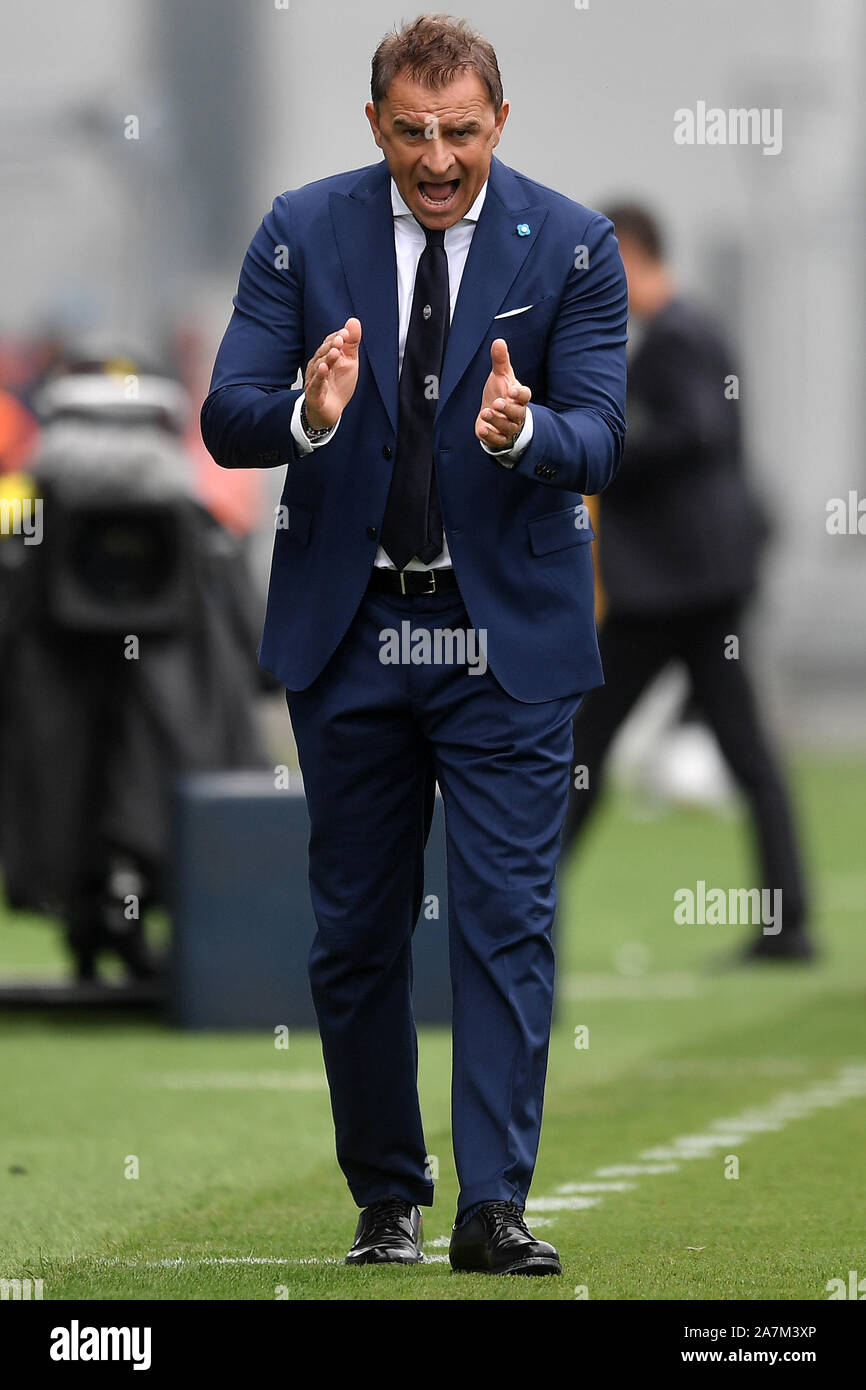 Leonardo Semplici SPAL entraîneur de Reggio Emilia 22/09/2019 Stadio Citta del Tricolore Serie A Football 2019/2020 US Sassuolo - Photo SPAL Andrea Sta Banque D'Images