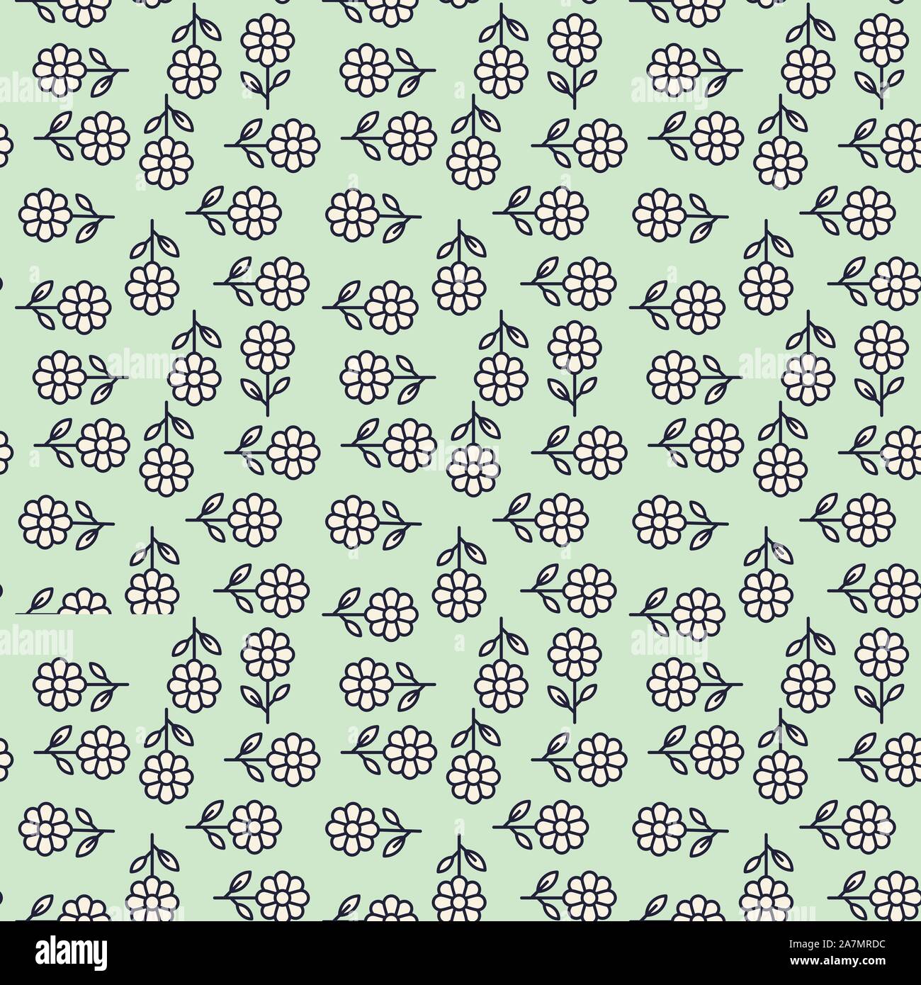 Abstract floral géométrique des contours de la feuille Modèle transparent background vector.Idéal pour les fonds en tissu,dessins et décors. Illustration de Vecteur