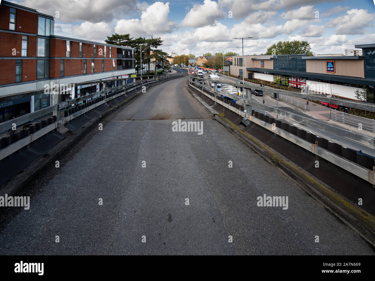 La Chelmsford, toboggan sur le célèbre rond-point de l'armée et de la Marine est de fermer pour de bon. Banque D'Images