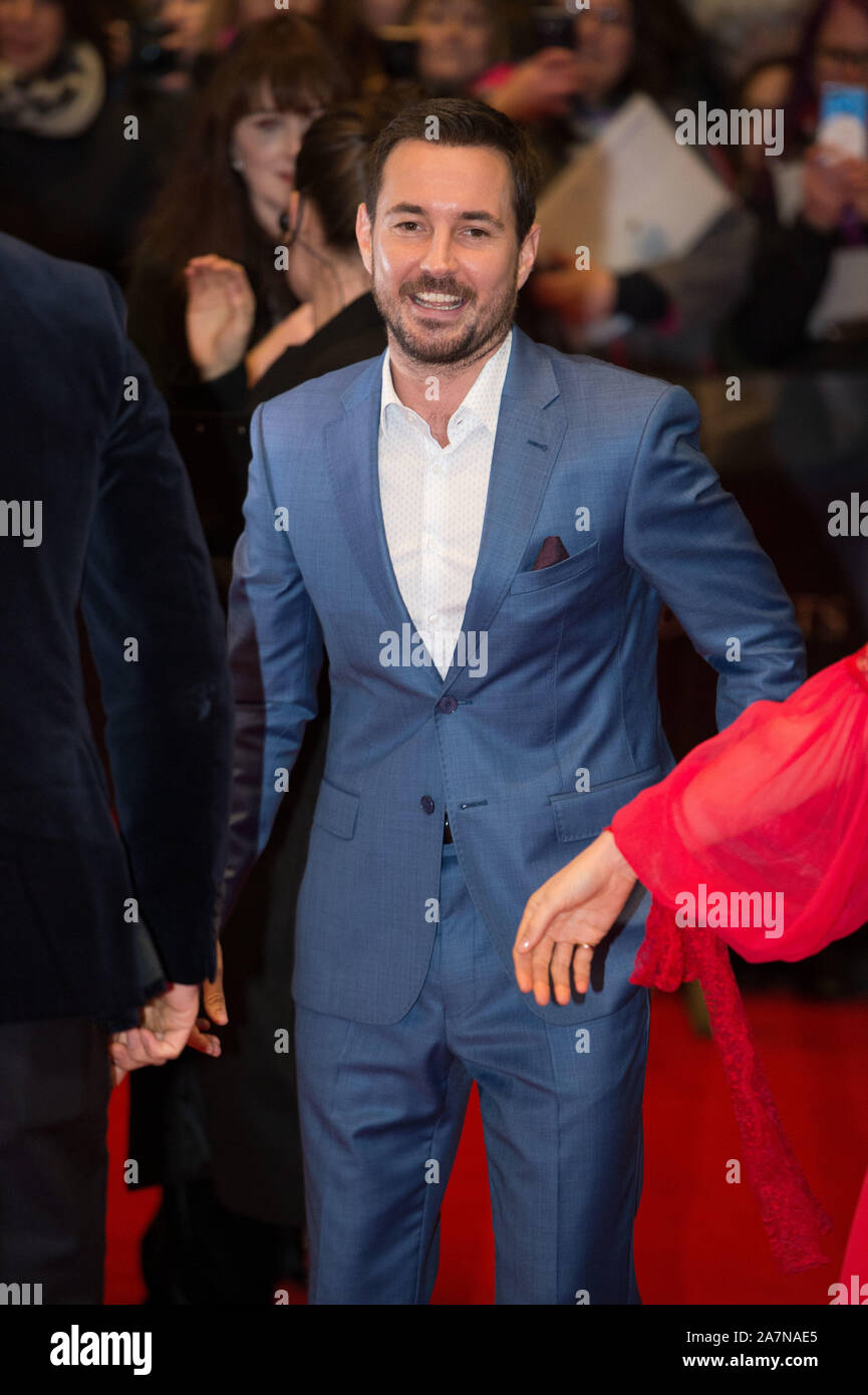 Glasgow, Royaume-Uni. 3 novembre 2019. Photo : Martin Compston. Des scènes de l'Écossais annuel BAFTAs au Doubletree Hilton Hotel. Crédit : Colin Fisher/Alamy Live News Banque D'Images