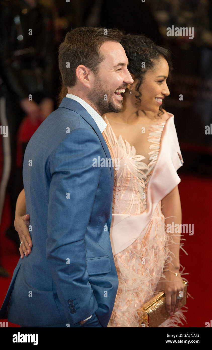 Glasgow, Royaume-Uni. 3 novembre 2019. Photo : Martin Compston des scènes de l'Écossais annuel BAFTAs au Doubletree Hilton Hotel. Crédit : Colin Fisher/Alamy Live News Banque D'Images