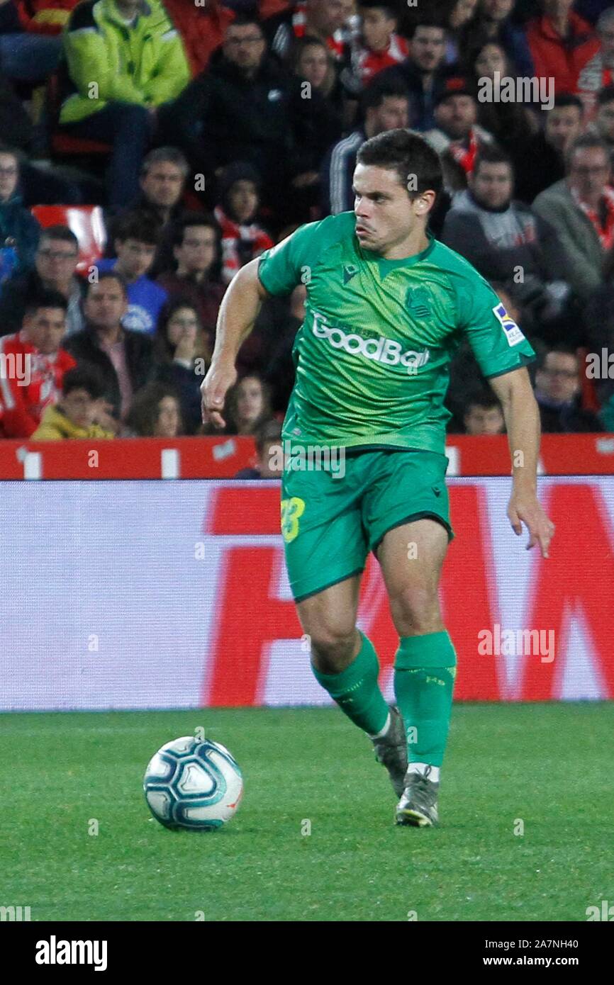 Granada, Espagne. 06Th Nov, 2019. Au cours de Sangalli Grenade CF match contre Real Sociedad de Los Carmenes stadium dimanche 3 novembre 2019 Credit : CORDON PRESS/Alamy Live News Banque D'Images