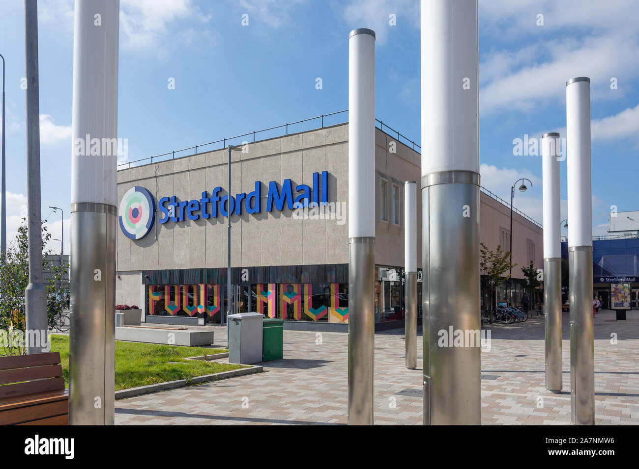 Stretford Mall, Chester Road, Stretford, Trafford, Greater Manchester, Angleterre, Royaume-Uni Banque D'Images