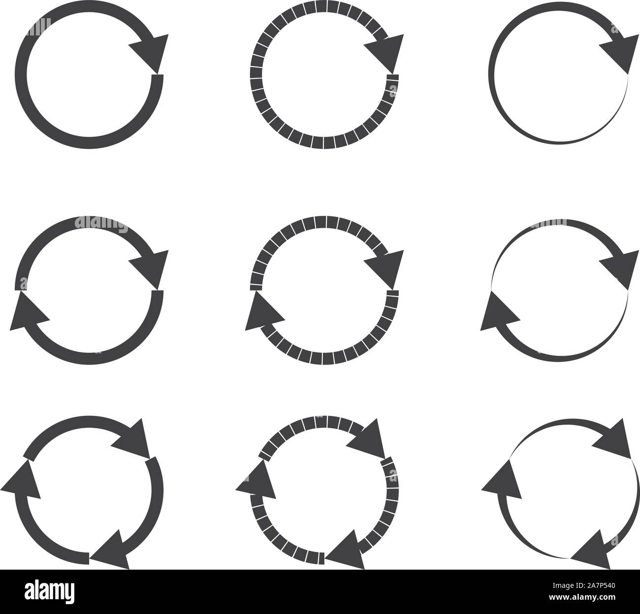 Rond point moderne Banque d'images vectorielles - Alamy