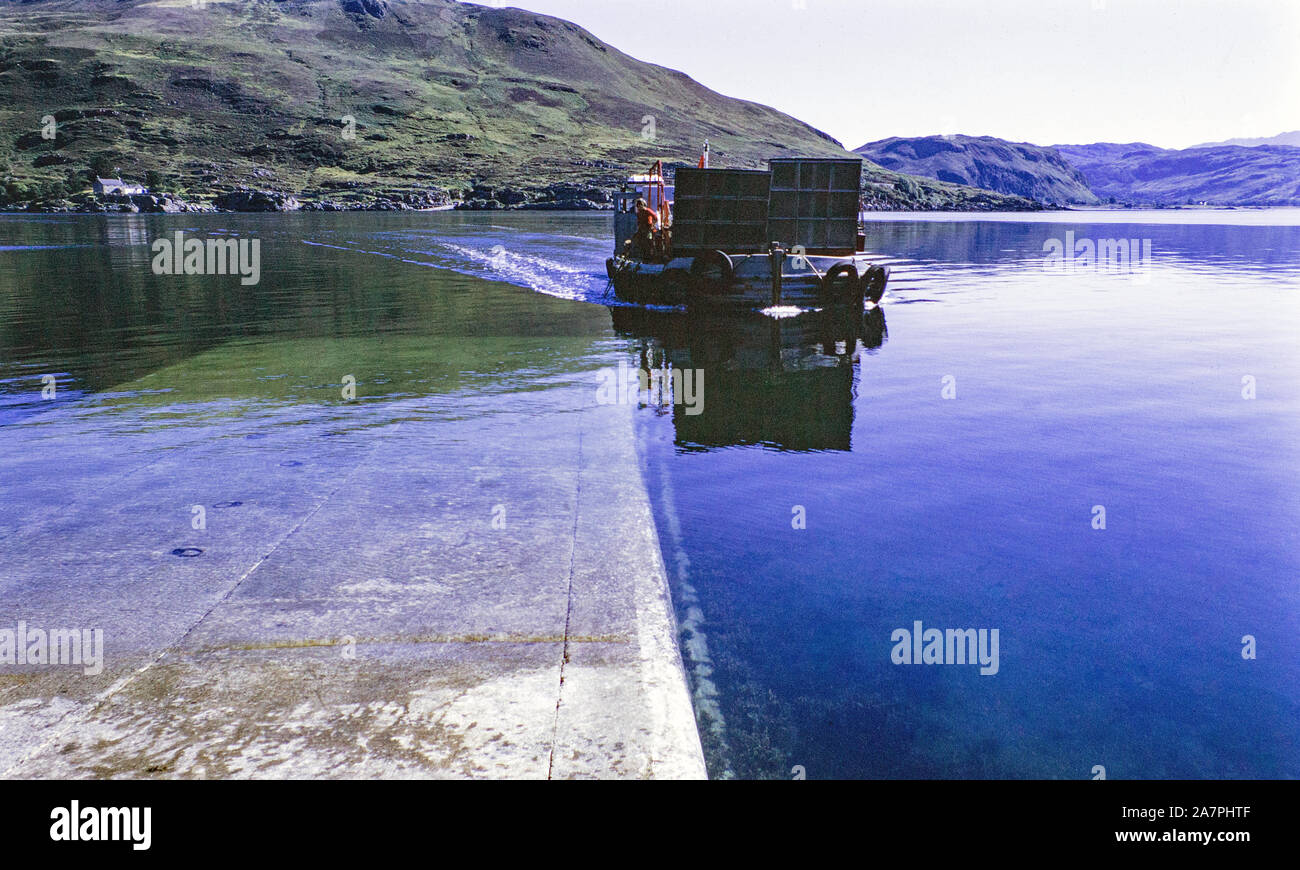 Le traversier de l'île de Skye Banque D'Images