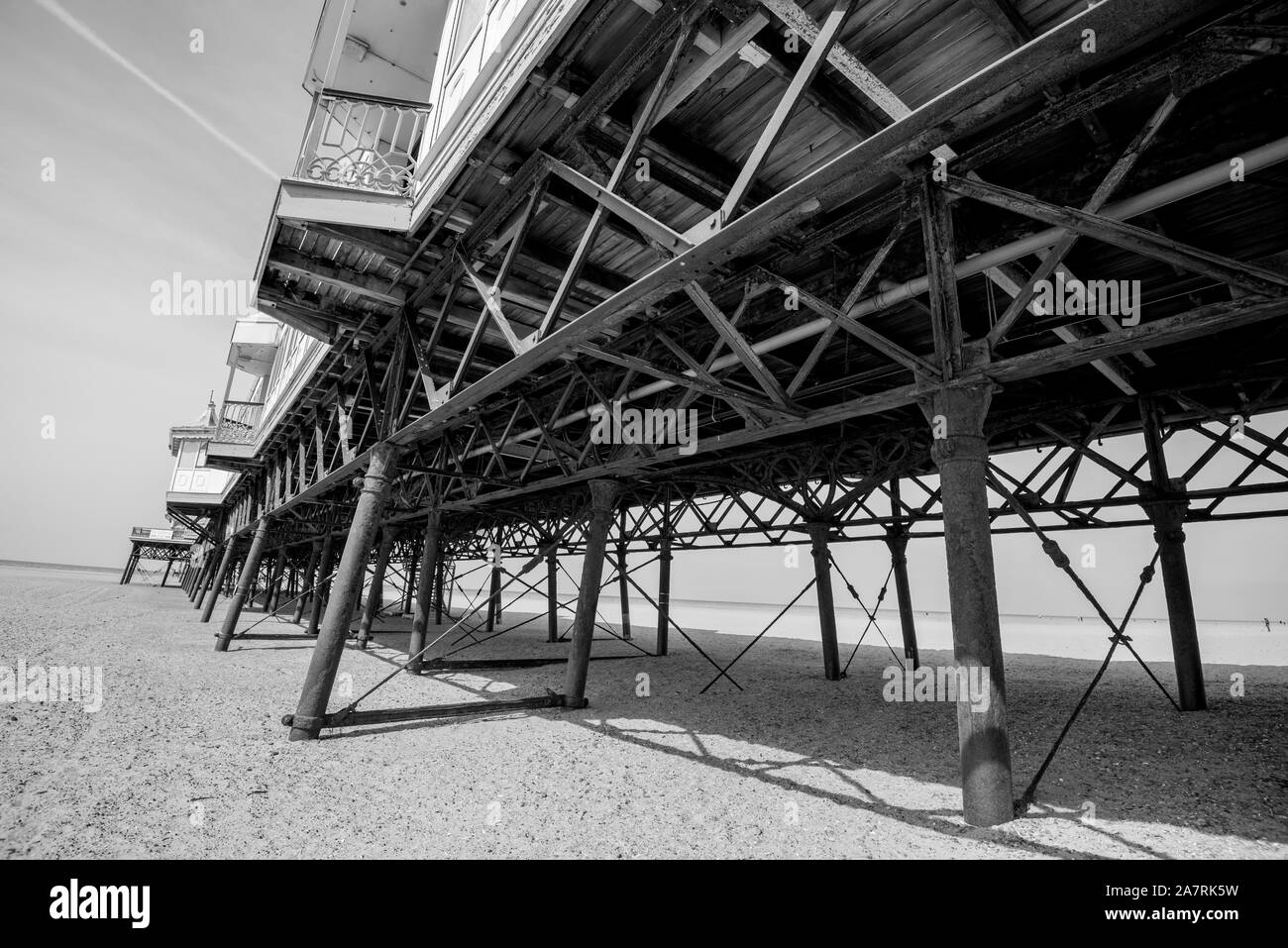 Vue sur St Anne's Pier Banque D'Images