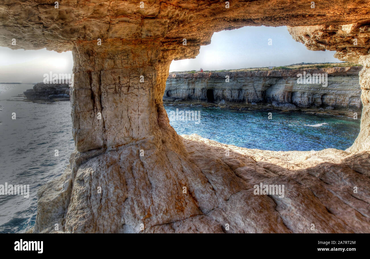 Capo Greco, Chypre Banque D'Images