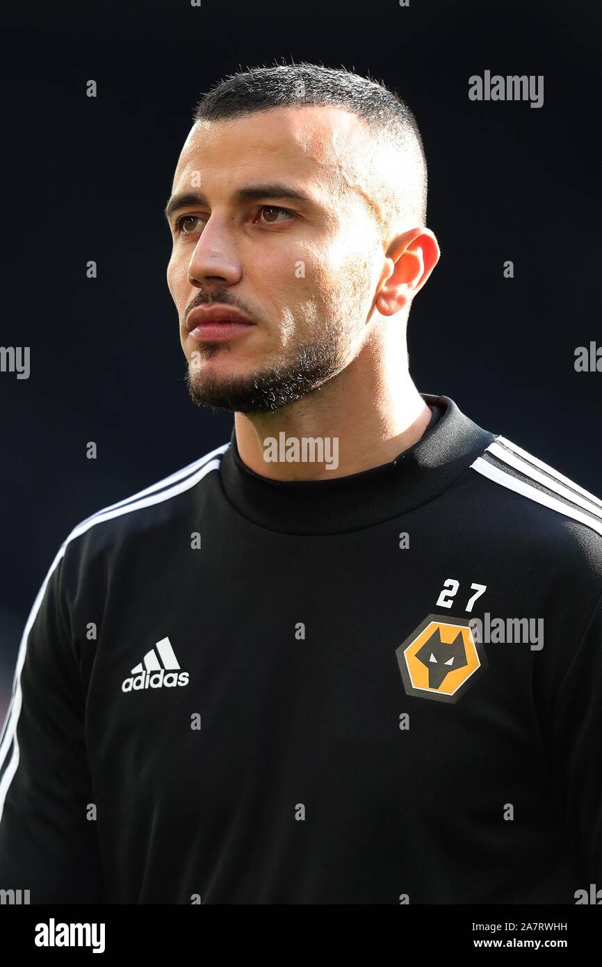 ROMAIN SAISS, Wolverhampton Wanderers FC, 2019 Banque D'Images
