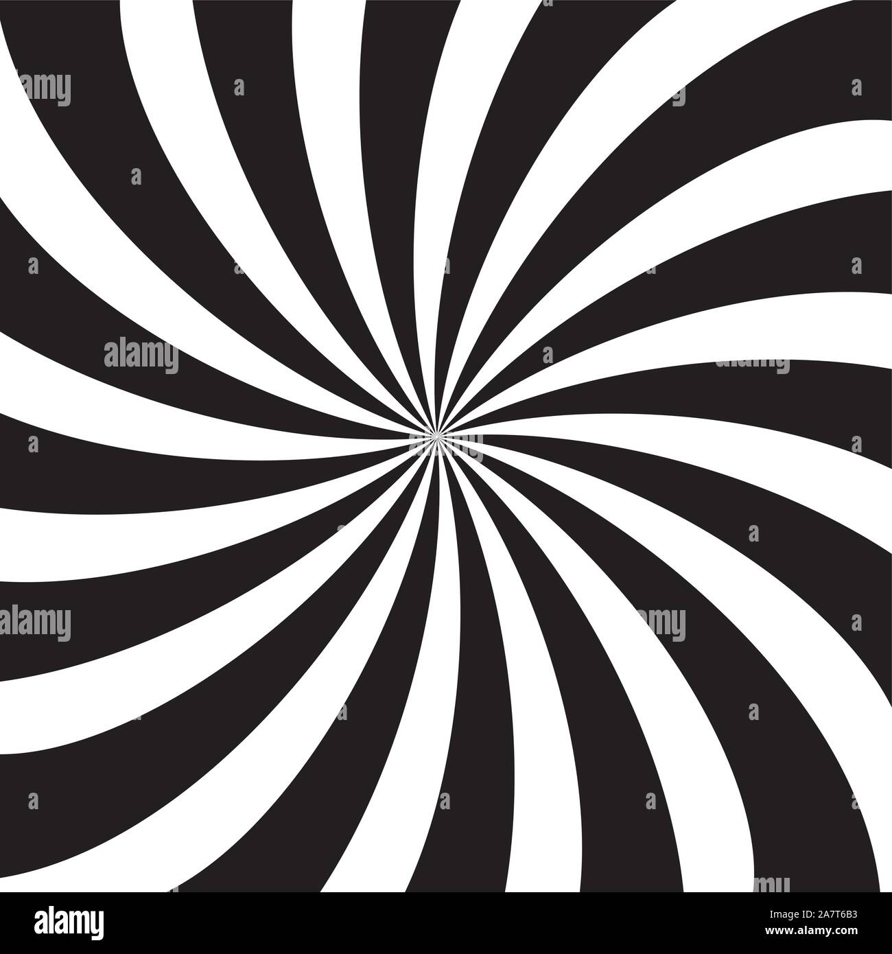 Fond noir et blanc tourbillonnant- vector illustration Illustration de Vecteur