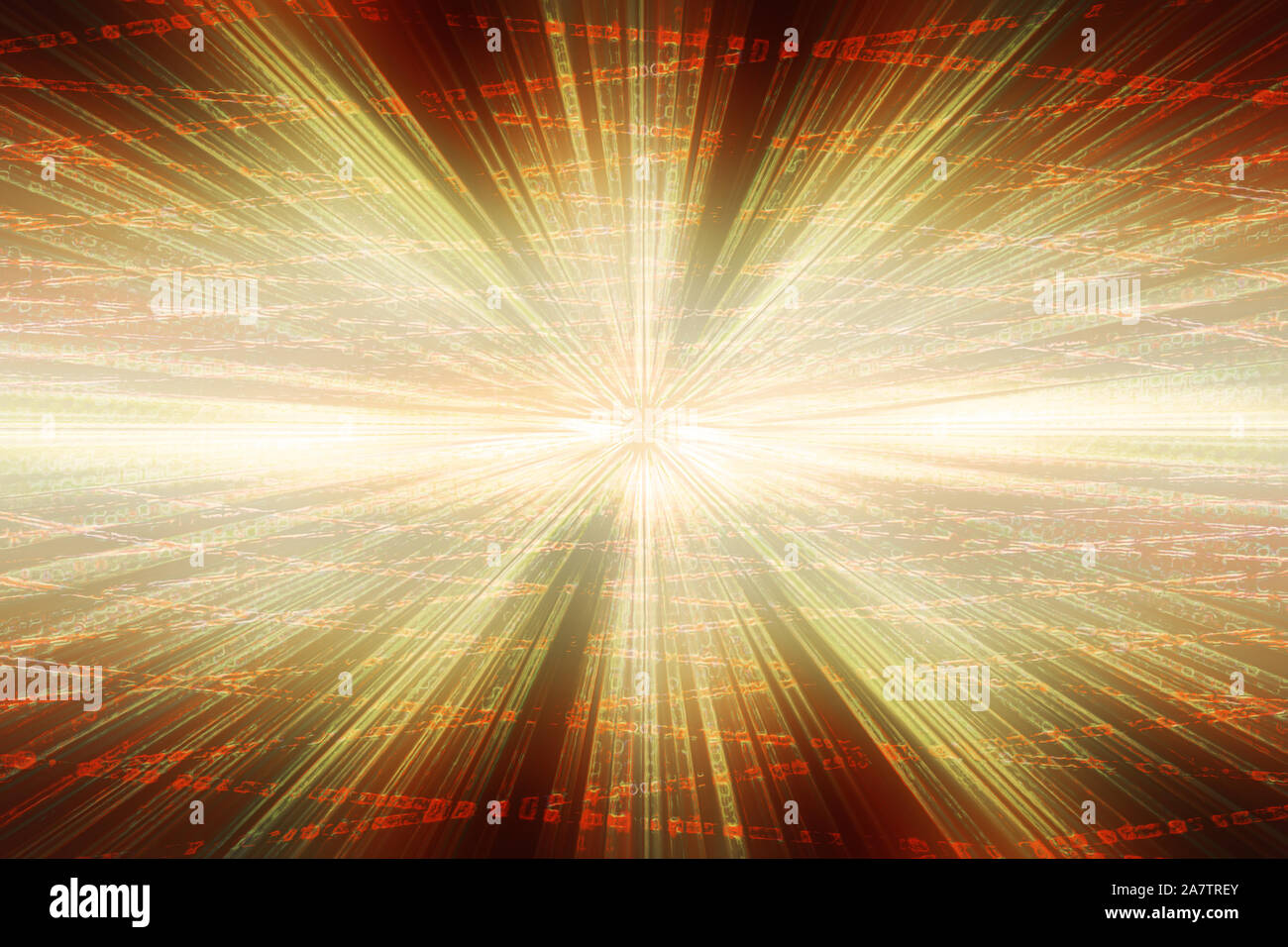 Un abrégé burst background image. Banque D'Images