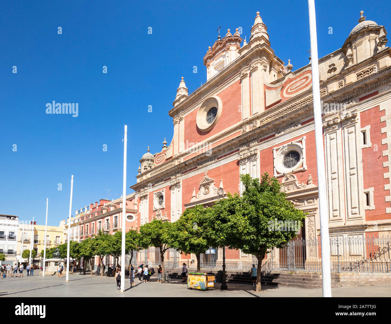 L'église du Salvador du Divin Salvador San Salvador église Iglesia del Divino Salvador Plaza del Salvador Espagne Séville eu Europe Banque D'Images