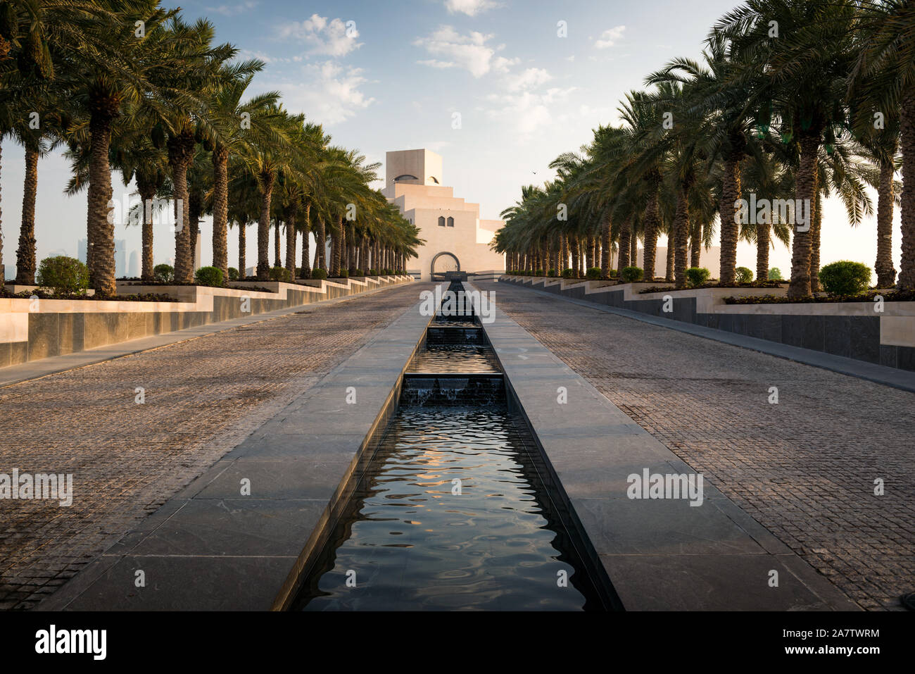 Le Musée d'Art islamique de Doha, au Qatar. Banque D'Images