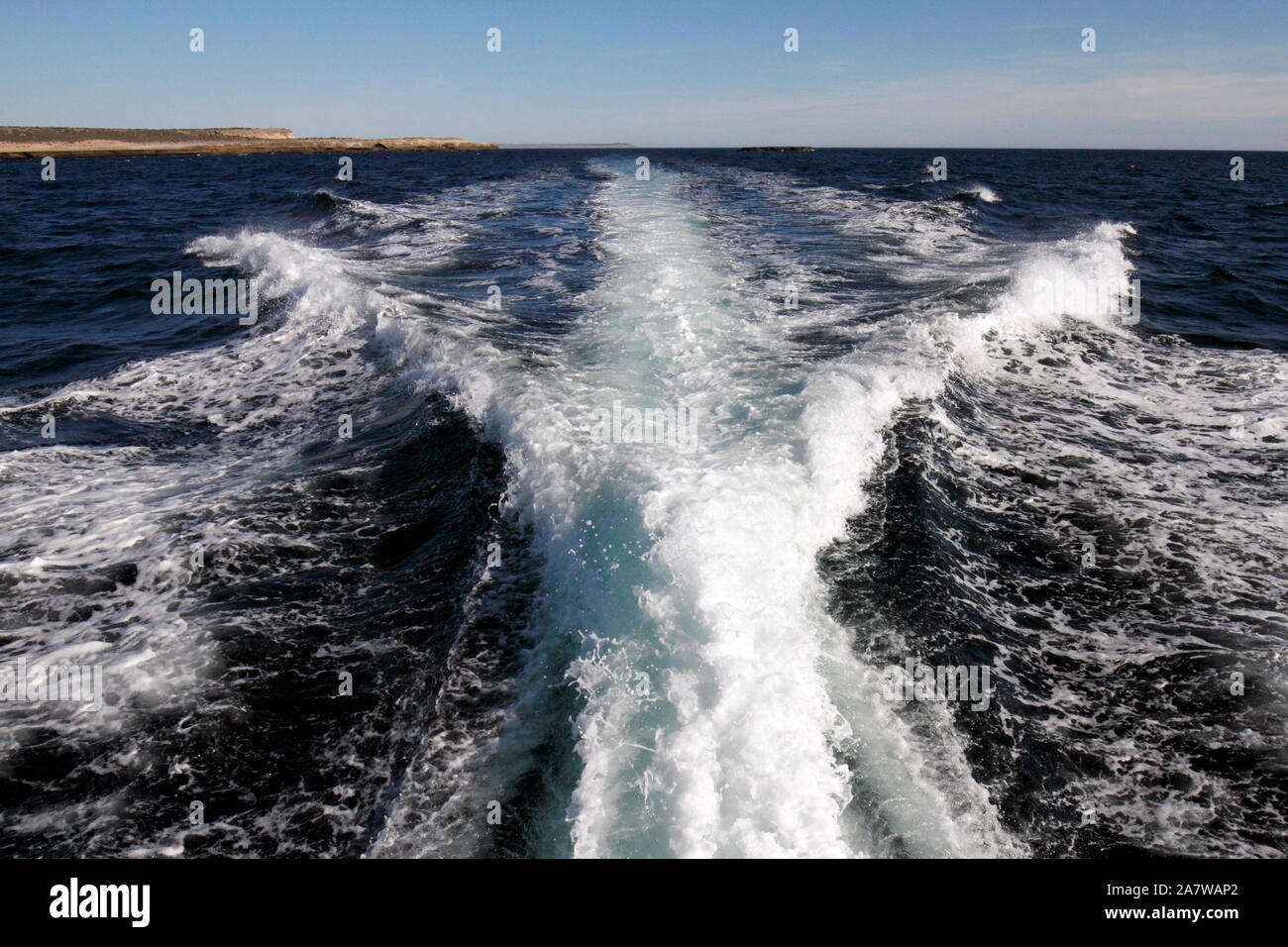 Rib bateau rapide service. Banque D'Images