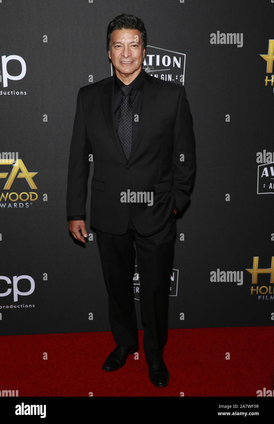 Los Angeles, Californie - Nov 03, 2019 : Gil Birmingham occupe le 23e Hollywood Film Awards au Beverly Hilton Hotel Banque D'Images