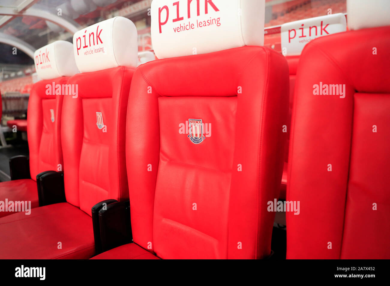 4 novembre 2019, Bet365 Stadium, Stoke-on-Trent, Angleterre ; Sky Bet Championship, Stoke City v West Bromwich Albion Gestionnaires : place à la Bet 365 Stadium Crédit : Conor Molloy/News Images Banque D'Images