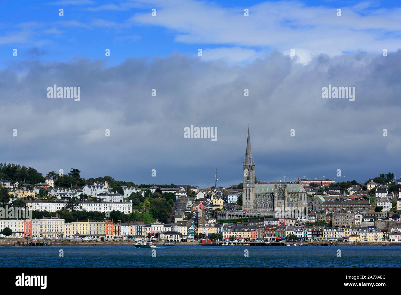 La Cathédrale saint Colman, Cobh, dans le comté de Cork, Irlande Banque D'Images