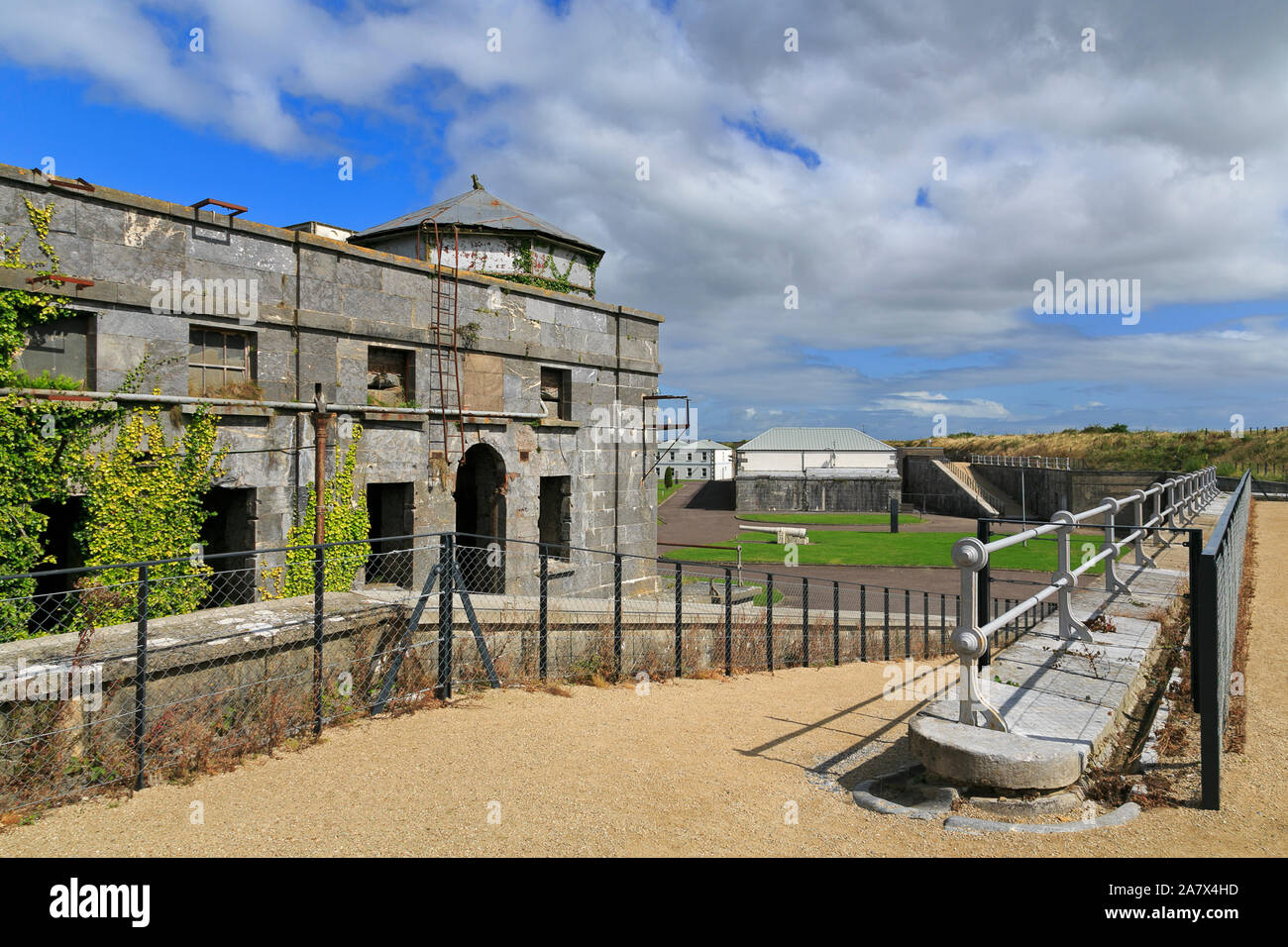 Spike Island Prison & Museum, Cobh, dans le comté de Cork, Irlande Banque D'Images